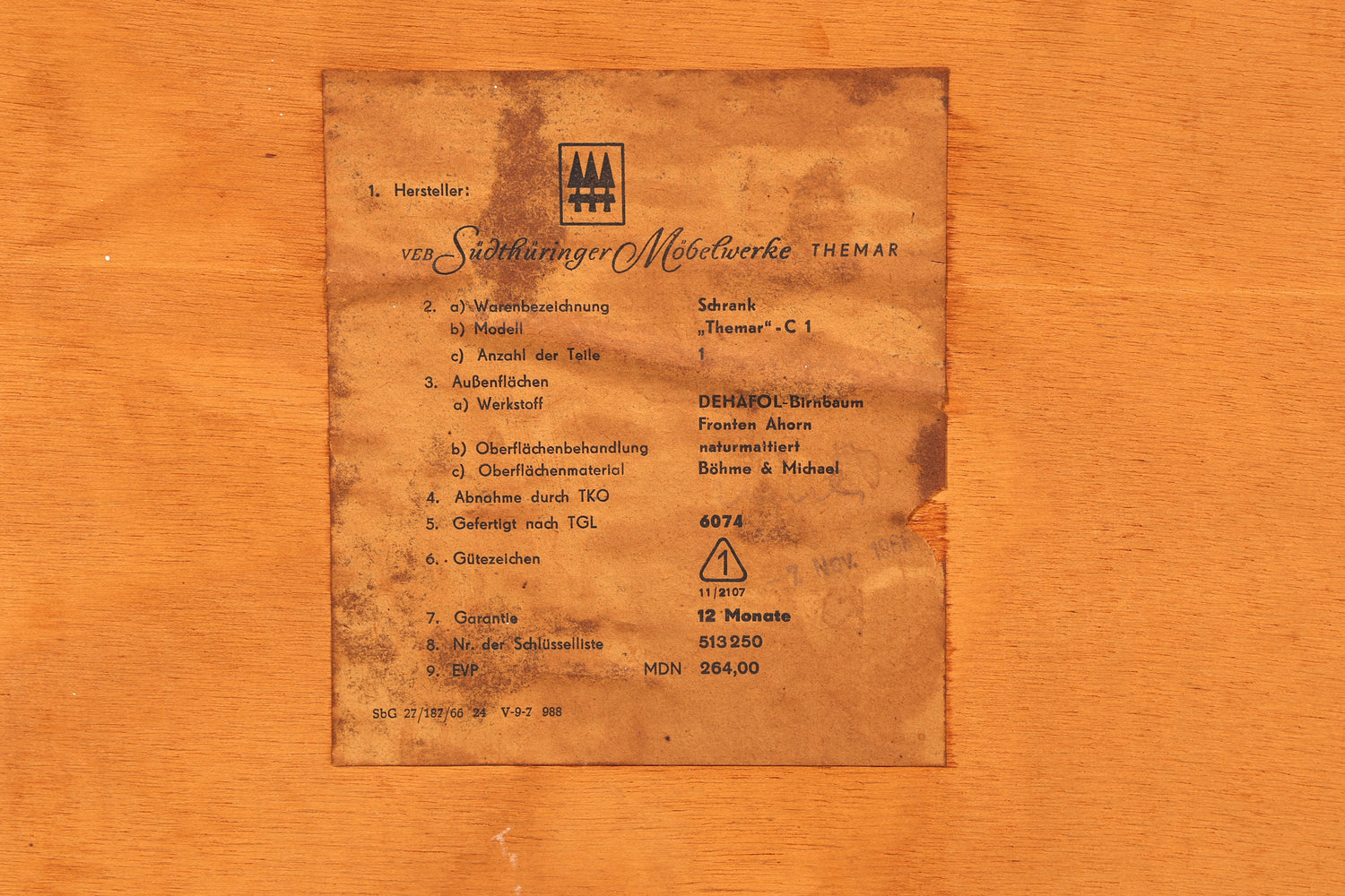 Wunderschönes Mid Century Sideboard Vintage Kommode TV Schrank 60s