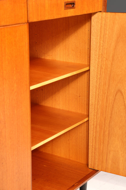 Wunderschönes Mid Century Highboard Sideboard Vintage Schrank 60er Jahre Büro Kommode Aktenschrank