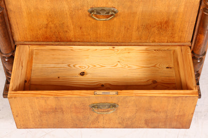Stilvolle Gründerzeit Kommode Jugendstil Schubladenkommode Antik Wäschekommode Vertiko