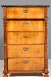 Stilvolle Gründerzeit Kommode Jugendstil Schubladenkommode Antik Wäschekommode Vertiko