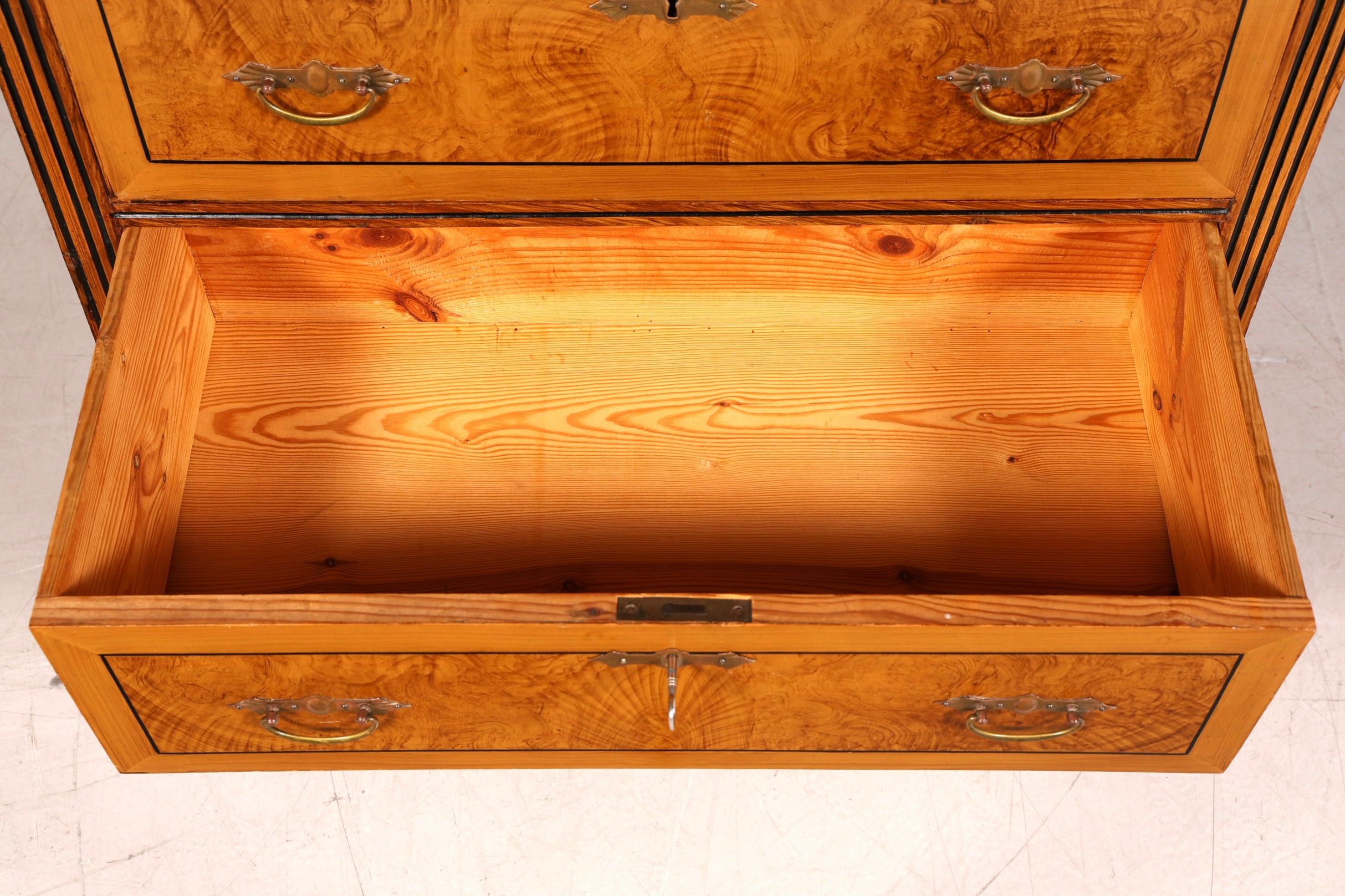 Wunderschöne Gründerzeit Kommode Jugendstil Antik Schubladenkommode Massivholz