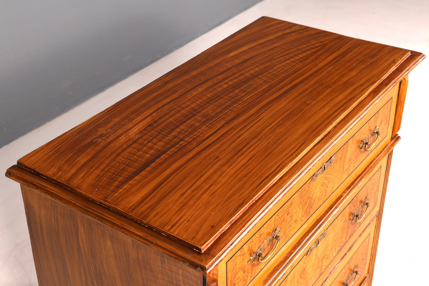 Wunderschöne Gründerzeit Kommode Jugendstil Antik Schubladenkommode Massivholz
