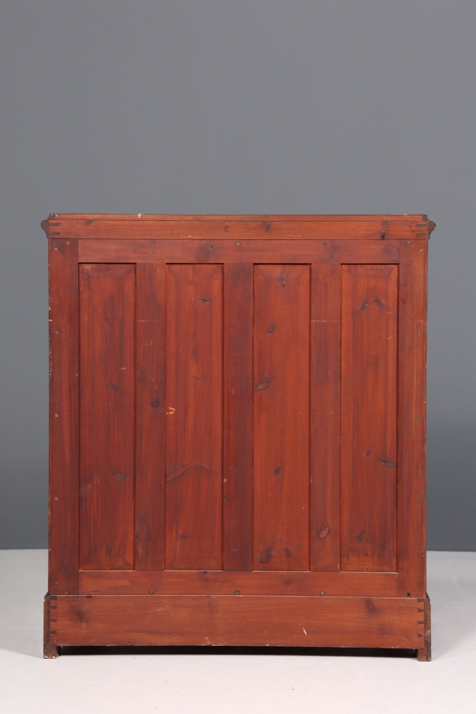 Stilvoller Spätbiedermeier Sekretär massiv Holz Louis Philippe Antik Kommode