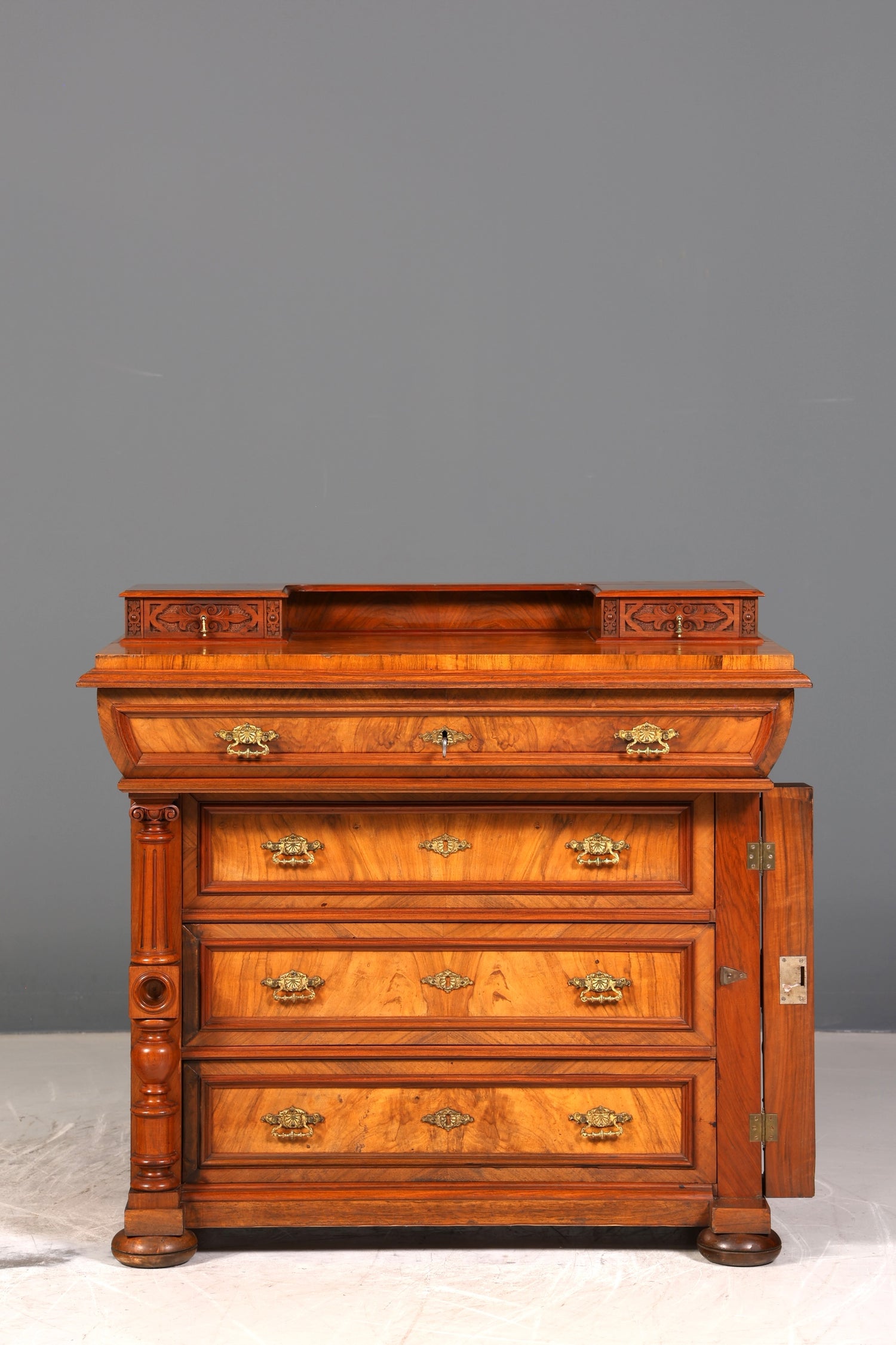 Wunderschöne Gründerzeit Kommode Jugendstil Antik Sideboard Schubladenkommode