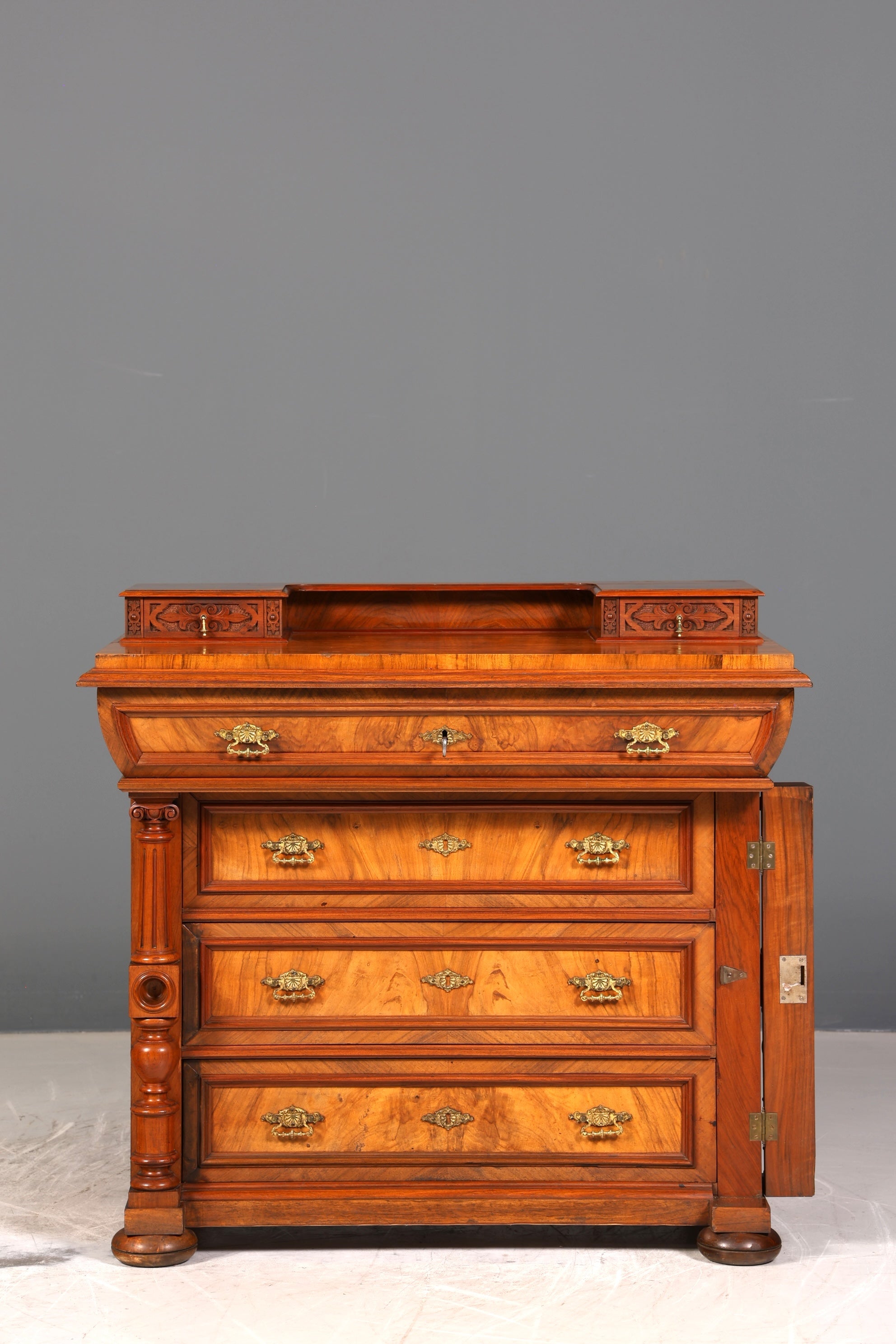 Wunderschöne Gründerzeit Kommode Jugendstil Antik Sideboard Schubladenkommode