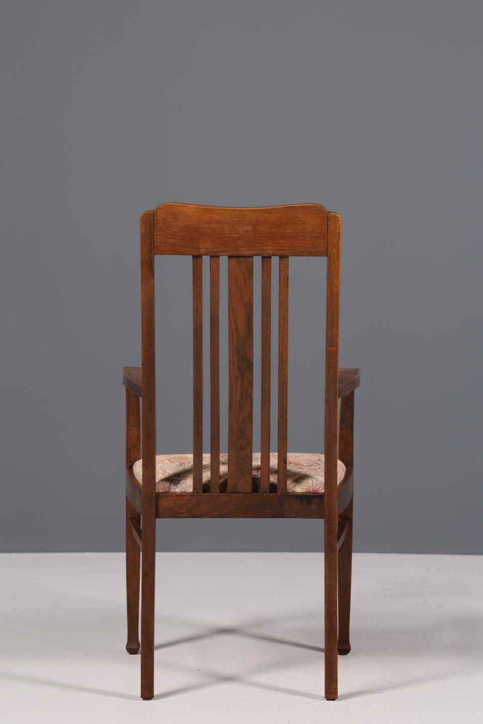 Wunderschöner Jugendstil Armlehn Stuhl Sessel Antik um 1910 Eiche 2 von 2