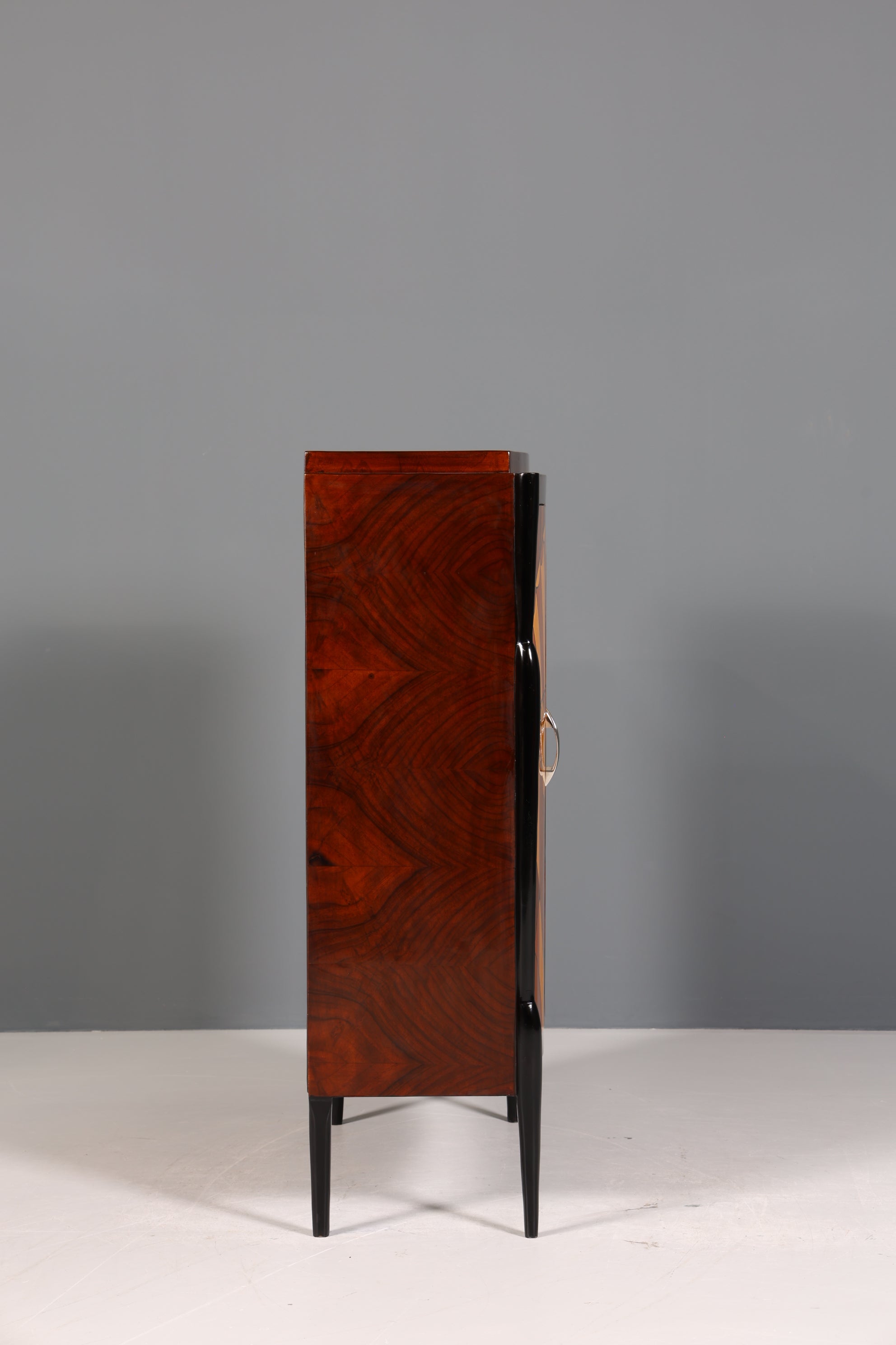 Art Deco Stil Highboard Schrank Kommode Vertiko Cabinet Sun