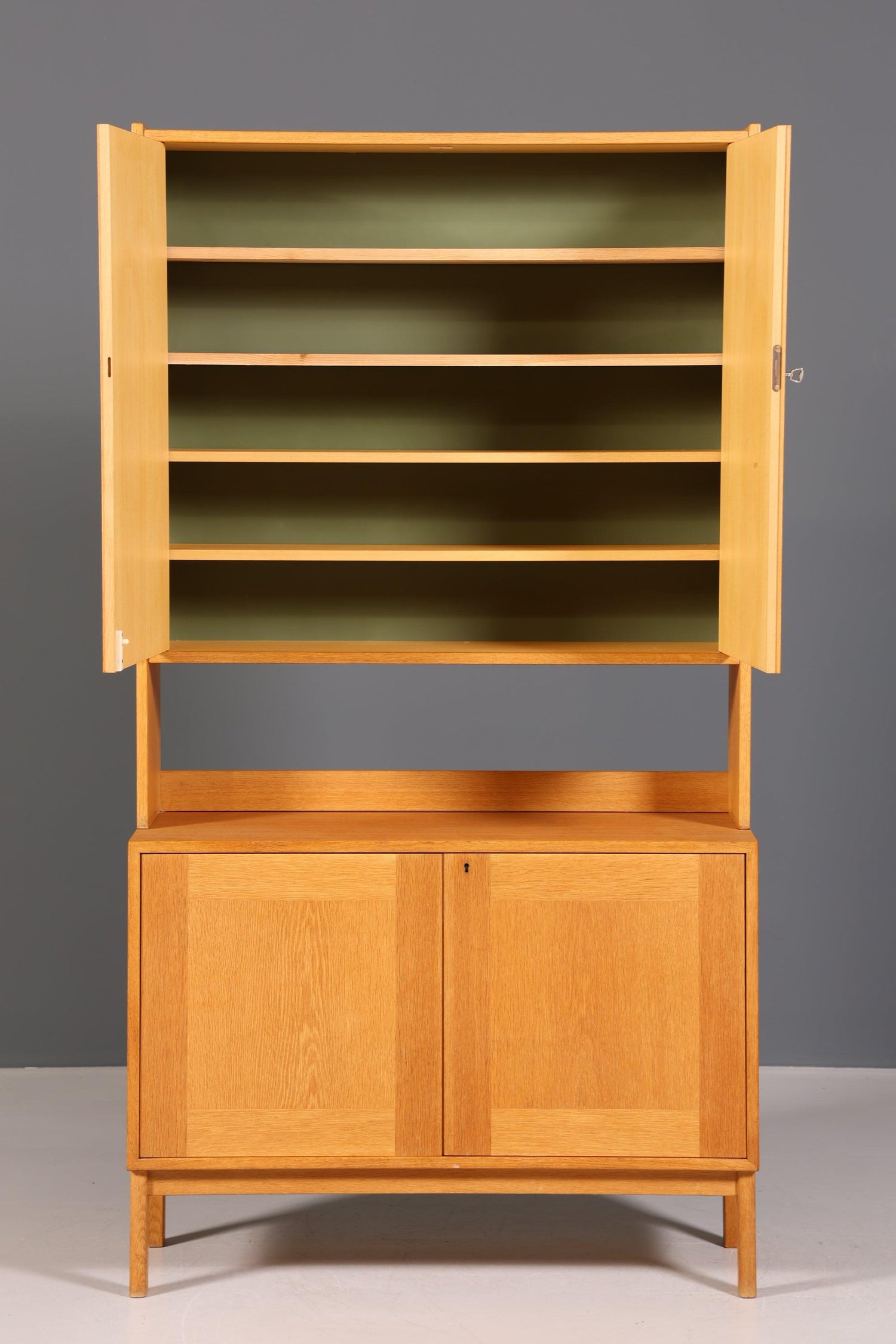 Stilvoller Mid Century Schrank Vintage Highboard Retro Regal Kommode 60er Jahre
