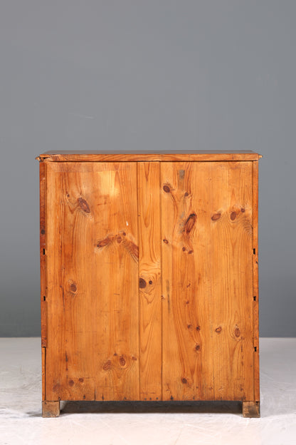 Wunderschöner Biedermeier Sekretär um 1875 Vertiko Antik Kommode Office Schreibkommode