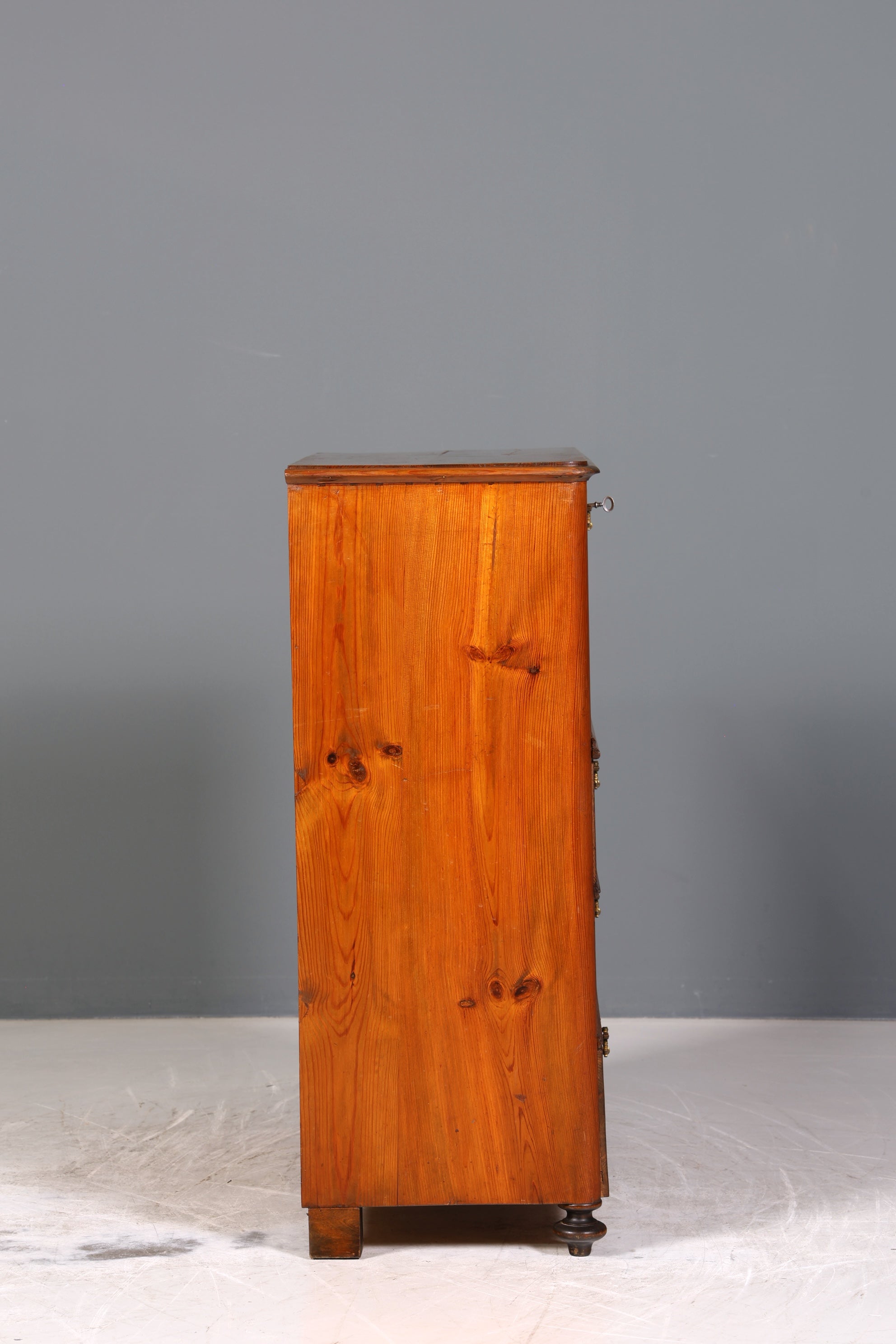 Wunderschöner Biedermeier Sekretär um 1875 Vertiko Antik Kommode Office Schreibkommode