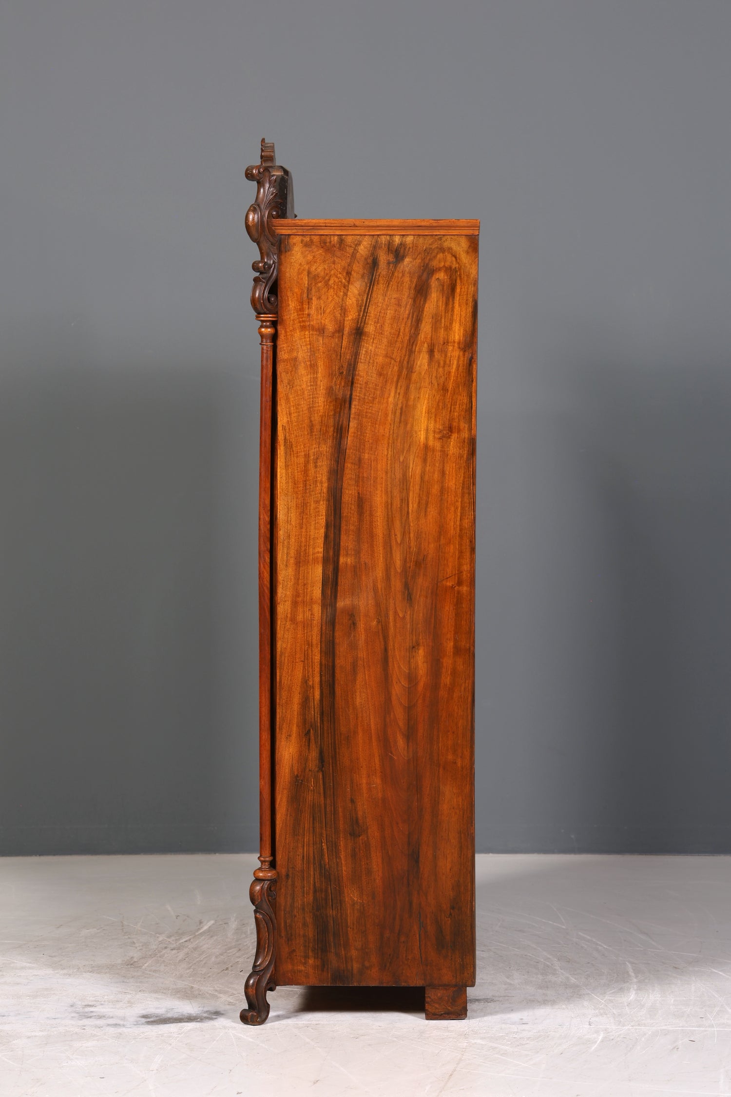 Traumhafter Louis Philippe Schrank Biedermeier Kleiderschrank echt Holz Wäscheschrank um 1880