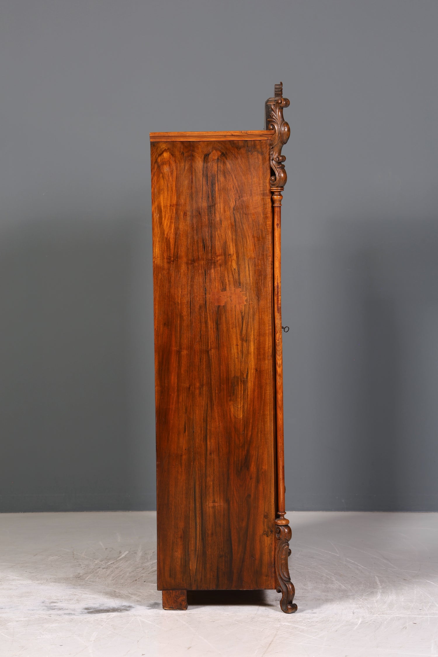 Traumhafter Louis Philippe Schrank Biedermeier Kleiderschrank echt Holz Wäscheschrank um 1880