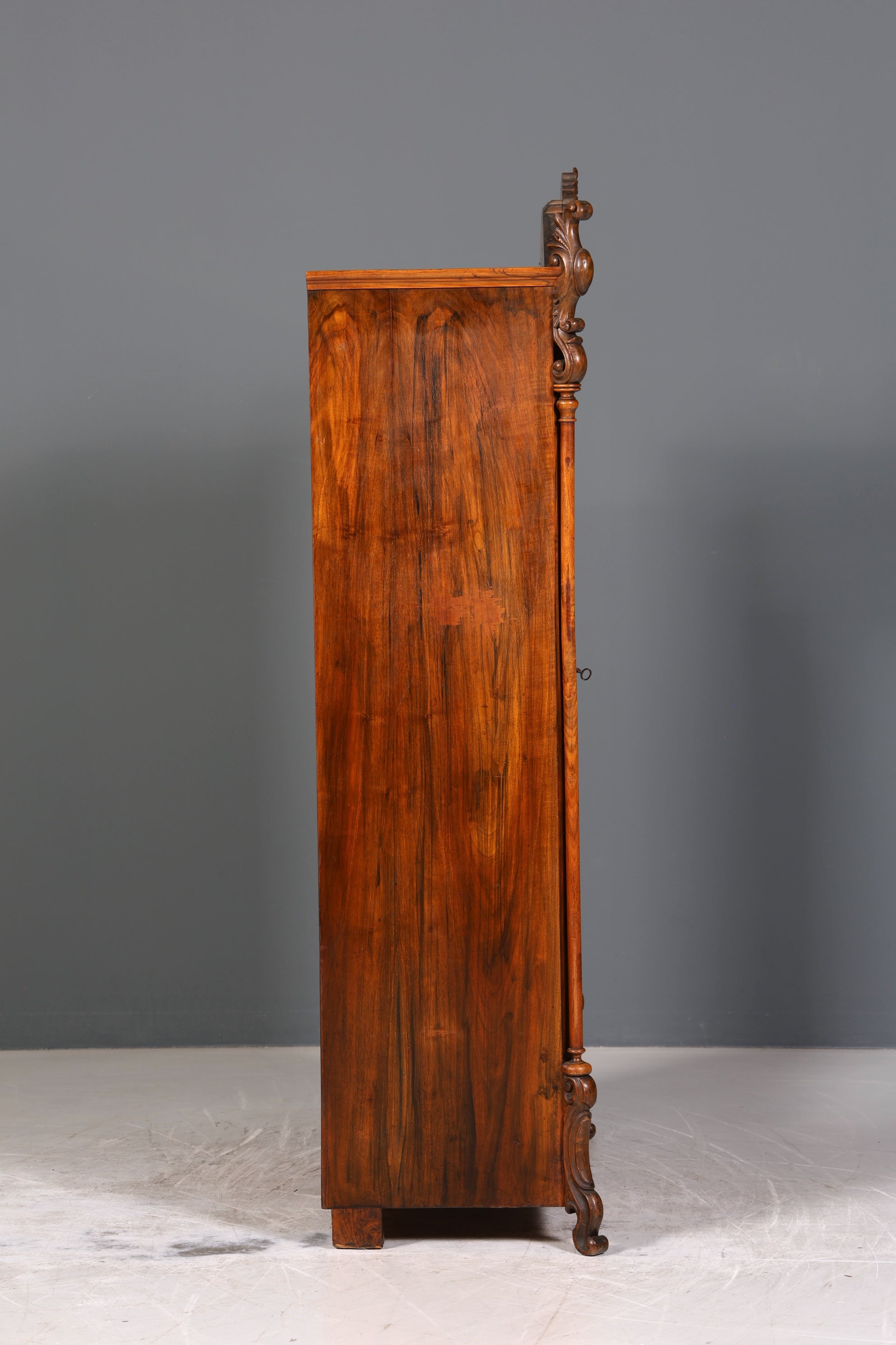 Traumhafter Louis Philippe Schrank Biedermeier Kleiderschrank echt Holz Wäscheschrank um 1880