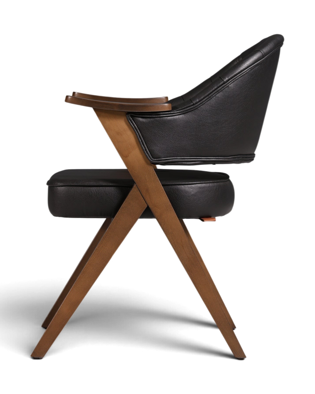 Luxuriöser "Manchester Black" Stuhl Chesterfield Stil  Bürostuhl Esszimmerstuhl Lounge Stuhl