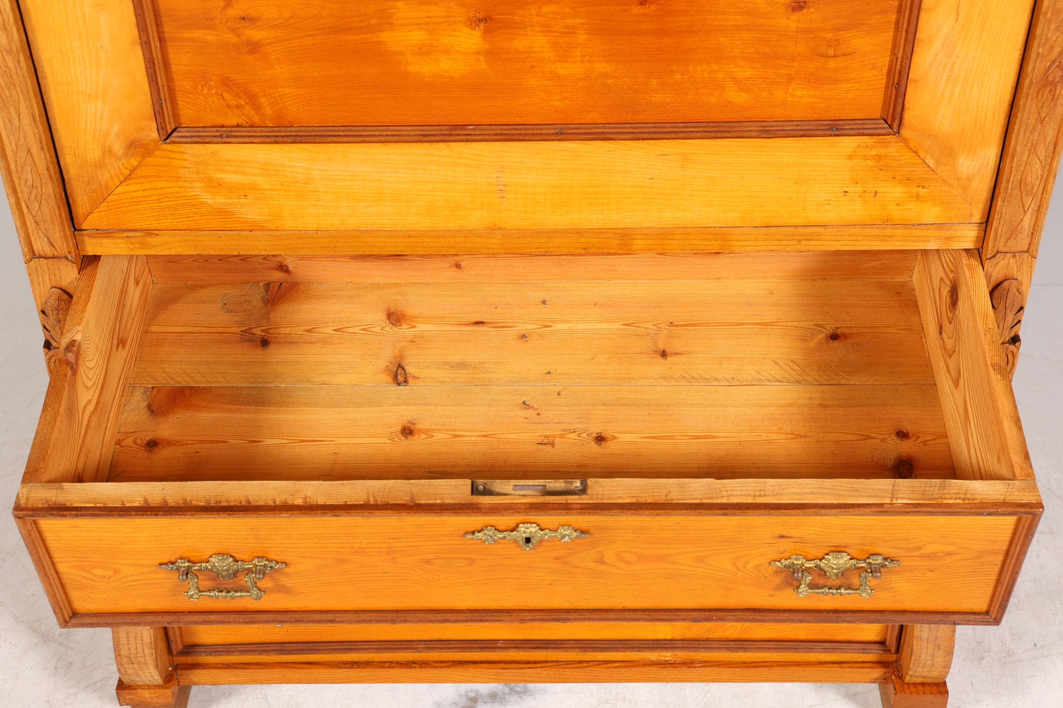 Wunderschöner Gründerzeit Sekretär Vertiko Highboard Louis Philippe Kommode Sekretär Schrank um 1880