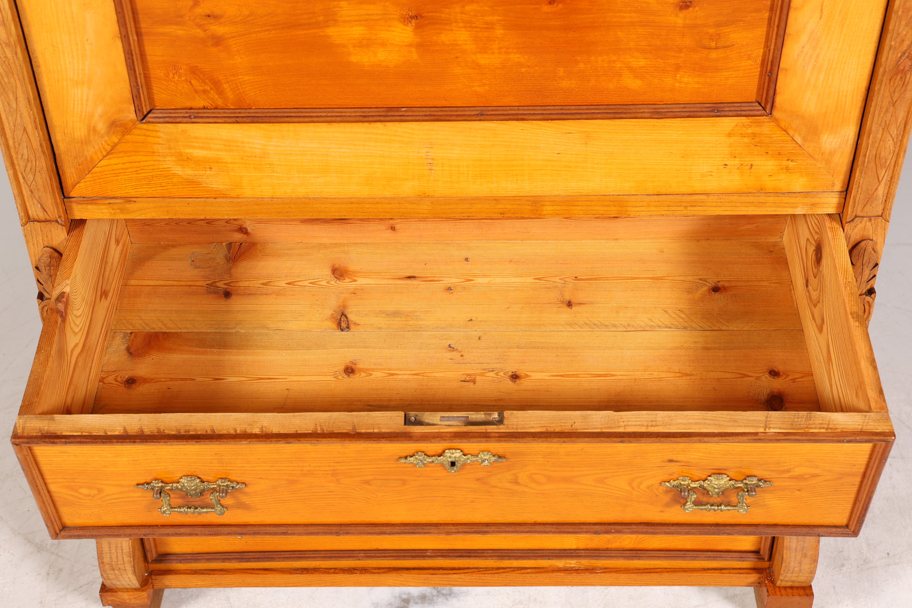 Wunderschöner Gründerzeit Sekretär Vertiko Highboard Louis Philippe Kommode Sekretär Schrank um 1880