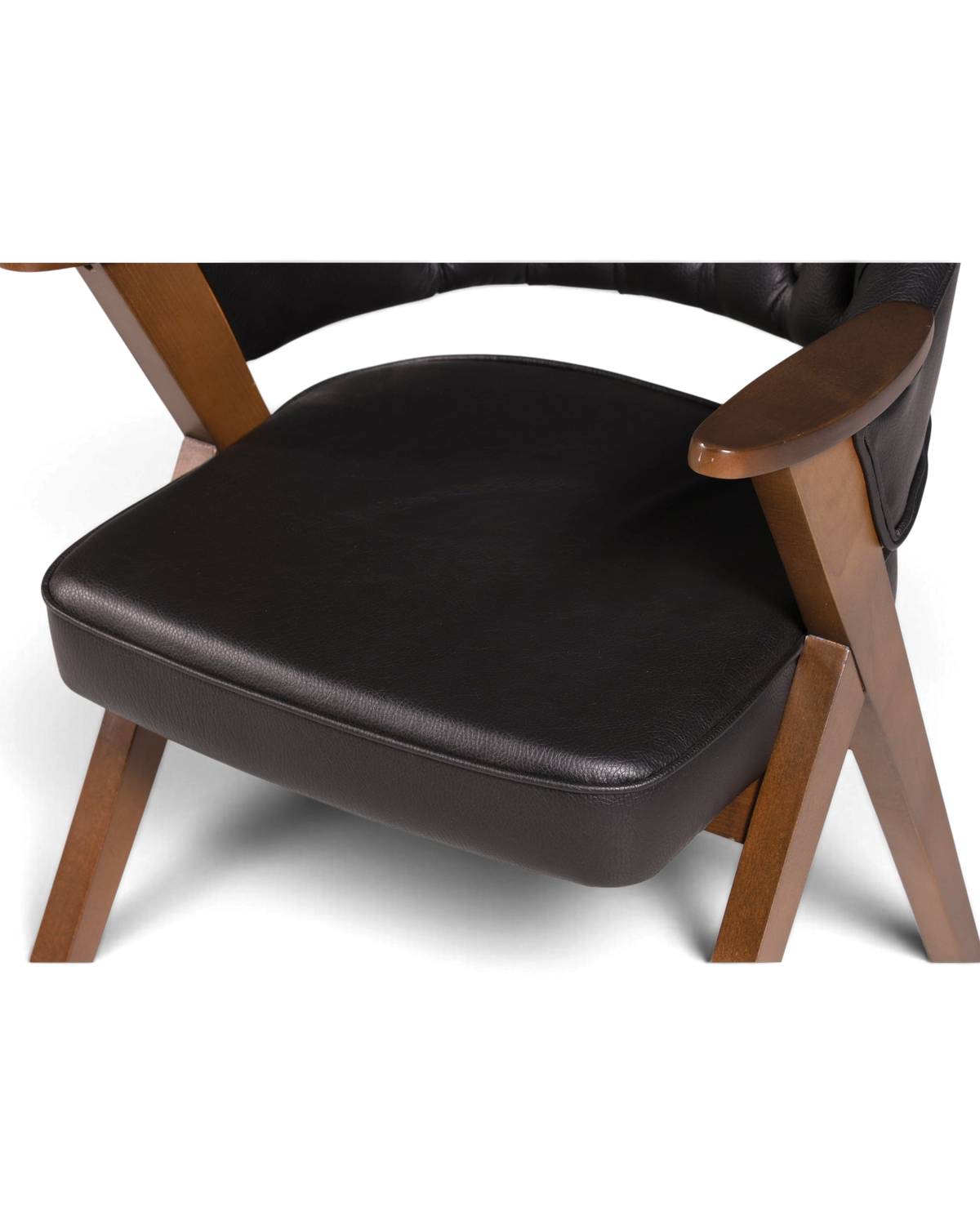 Luxuriöser "Manchester Black" Stuhl Chesterfield Stil  Bürostuhl Esszimmerstuhl Lounge Stuhl