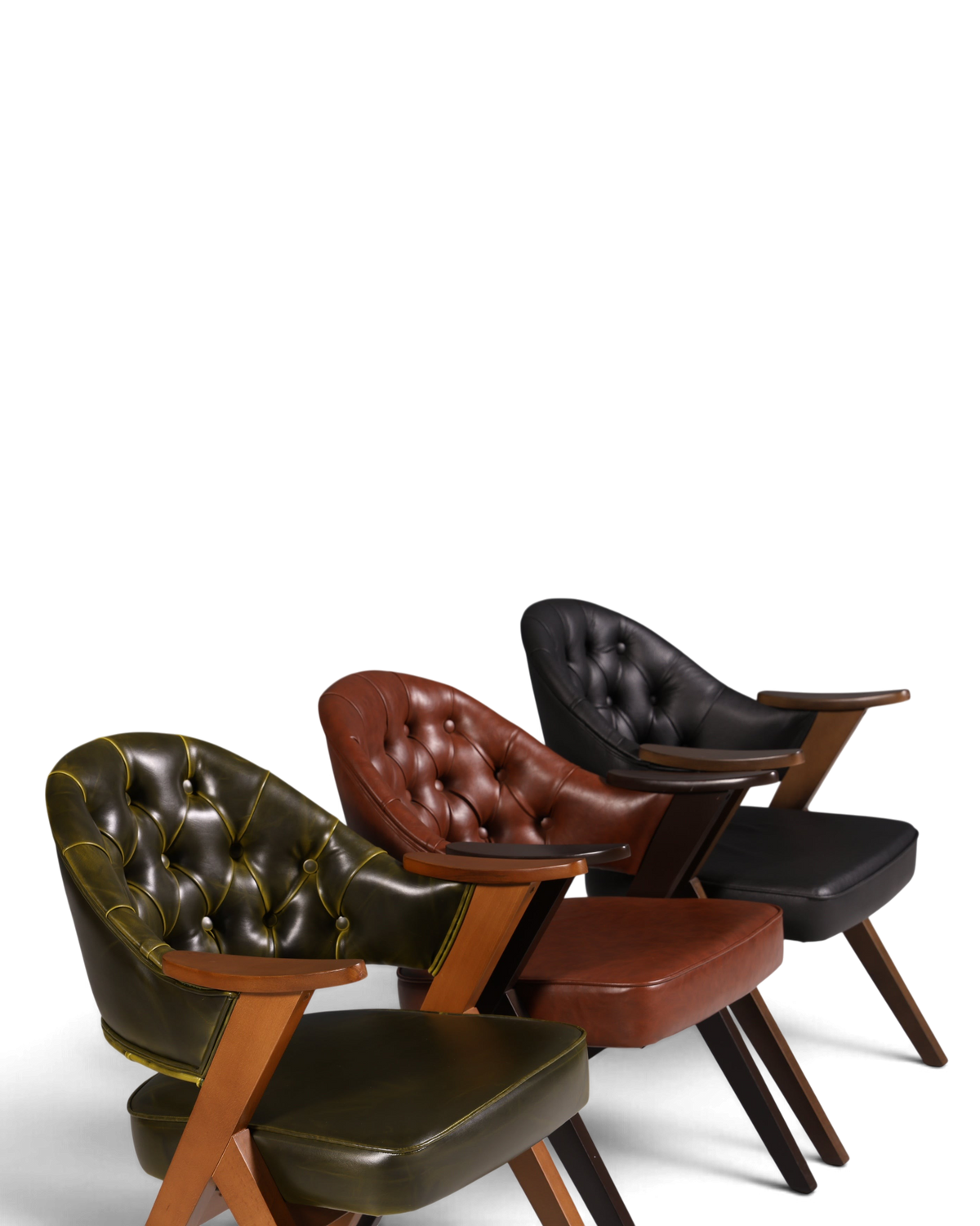 Luxuriöser "Manchester Black" Stuhl Chesterfield Stil  Bürostuhl Esszimmerstuhl Lounge Stuhl