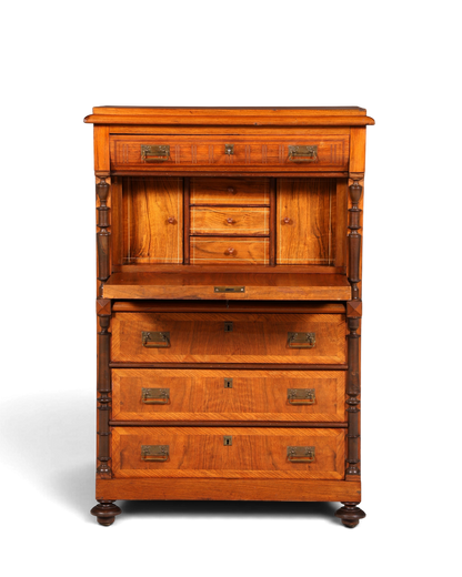 Traumhafter Gründerzeit Sekretär Jugendstil Kommode Antik Schubladenkommode Vertiko Highboard