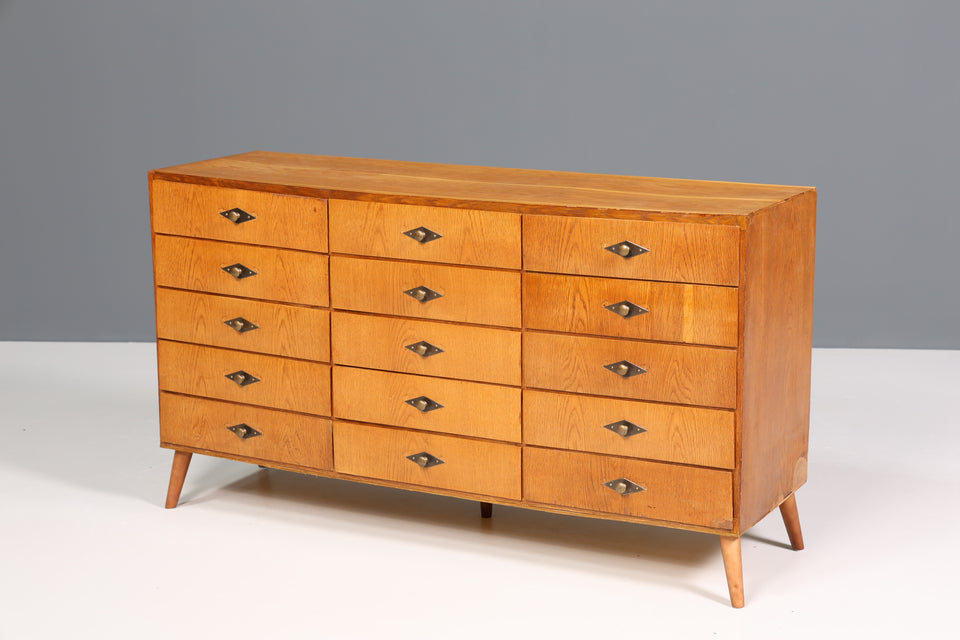 Traumhafte Mid Century Kommode Vintage Bauhaus Apotheker Schrank