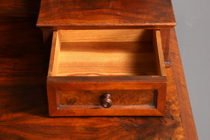 Edle Louis Philippe Kommode mit Spiegelaufsatz Biedermeier Frisierkommode Holz Schrank Antik Flurschrank um 1880