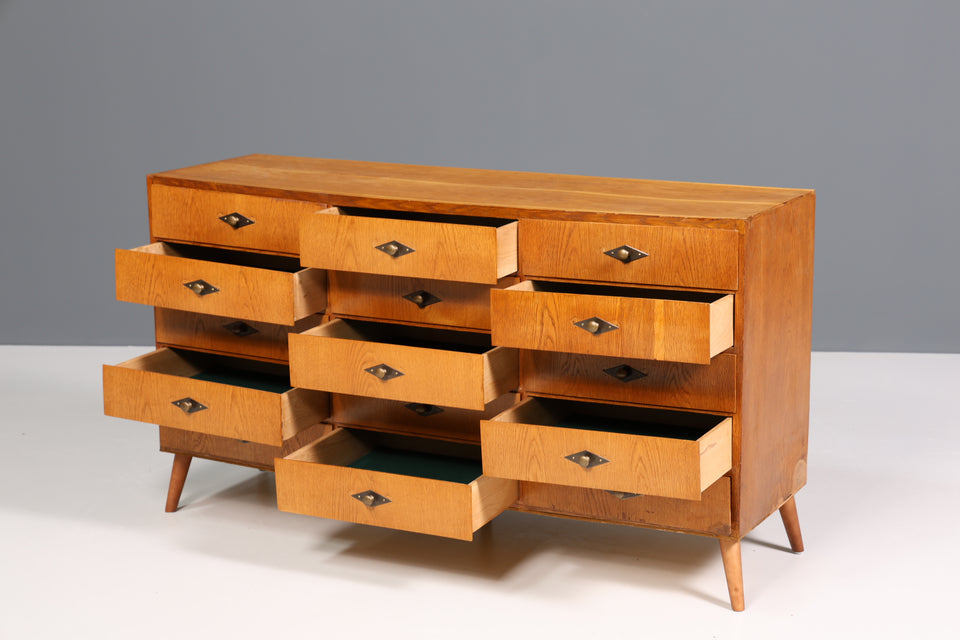 Traumhafte Mid Century Kommode Vintage Bauhaus Apotheker Schrank