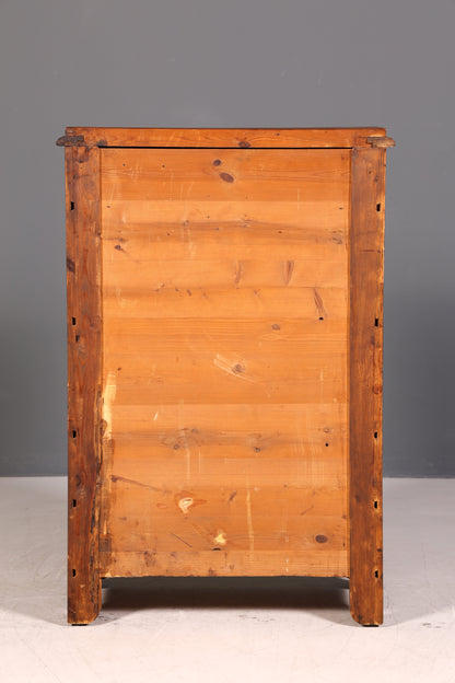Traumhafter Gründerzeit Sekretär Jugendstil Kommode Antik Schubladenkommode Vertiko Highboard