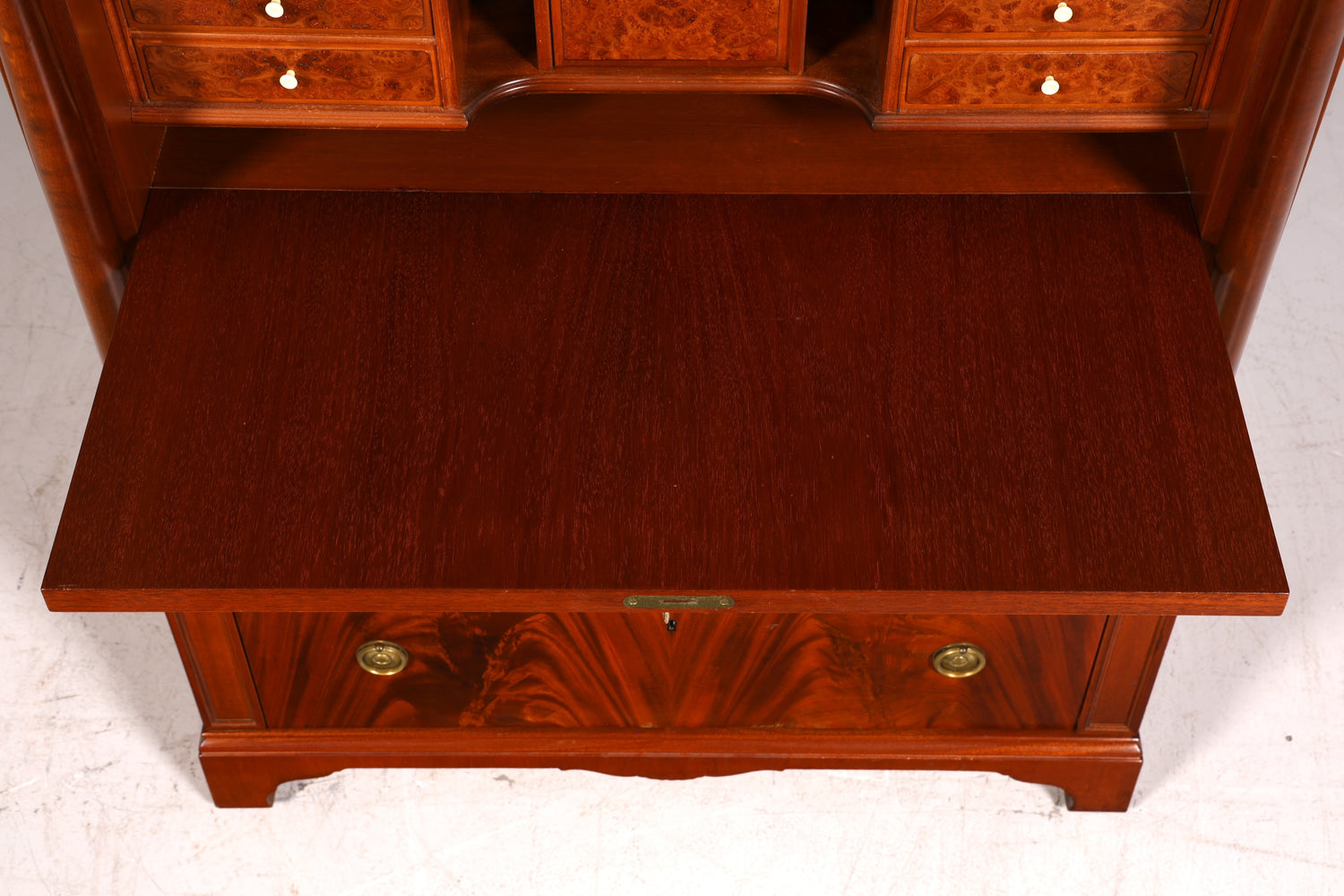 Stilvoller Original Biedermeier Sekretär um 1860 Englisch Kommode Antik Bürokommode