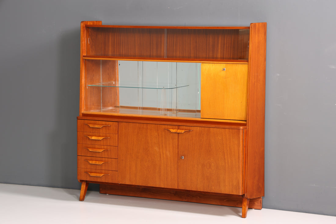 Wunderschöner Mid Century Schrank František Jirák für Tatra Nabytok Buffet Highboard Kommode