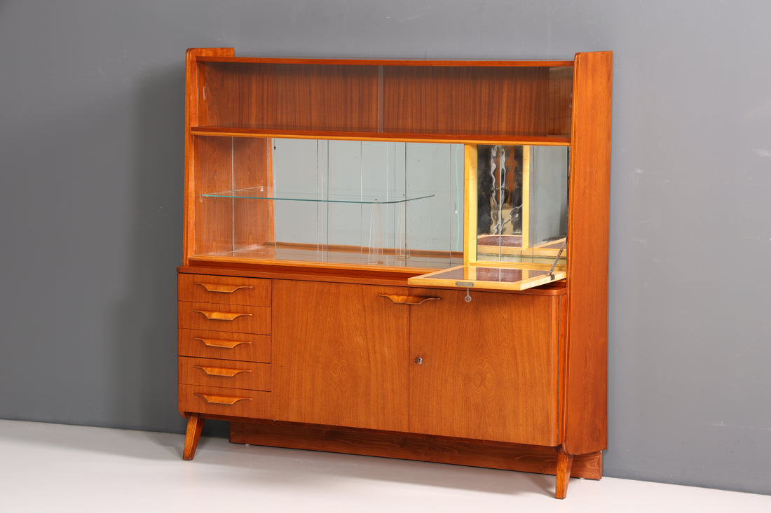 Wunderschöner Mid Century Schrank František Jirák für Tatra Nabytok Buffet Highboard Kommode