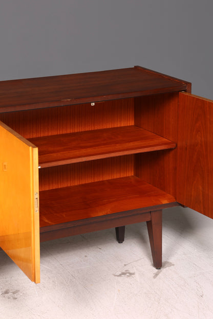 Wunderschönes Mid Century Sideboard Vintage TV Kommode Schrank Anrichte 60s Holz