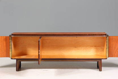 Schlichtes Mid Century Sideboard Vintage TV Kommode 60s Retro Schrank