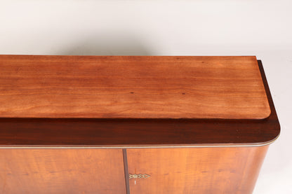 Schlichtes Mid Century Sideboard Vintage TV Kommode 60s Retro Schrank