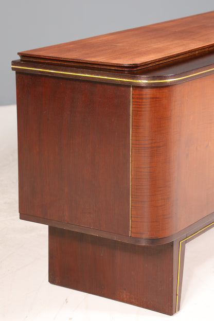 Schlichtes Mid Century Sideboard Vintage TV Kommode 60s Retro Schrank