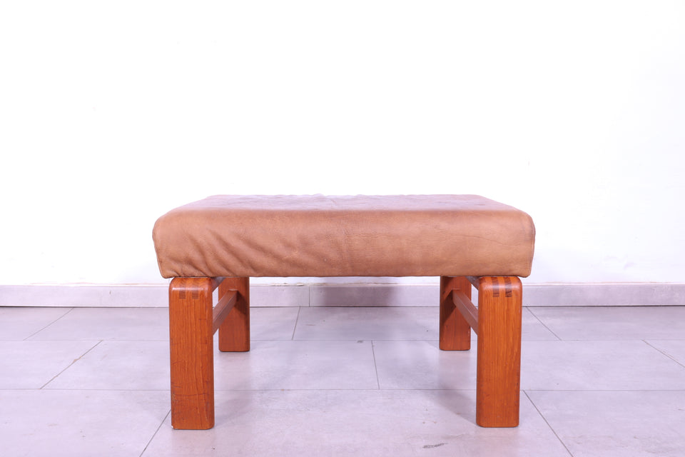 Wunderschöner Danish Design Teak Holz Hocker Mid Century