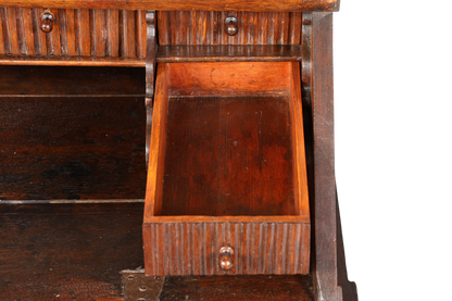 Beeindruckender Biedermeier Sekretär Louis Seize Aufsatzsekretär um 1810 Schreibkommode Büroschrank Kommode