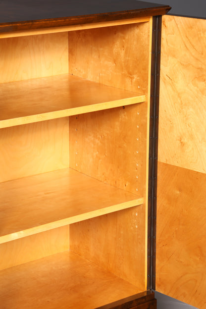 Wunderschömer Chippendale Schrank Barock Stil Vertiko Highboard Antik 50s 60s Kommode