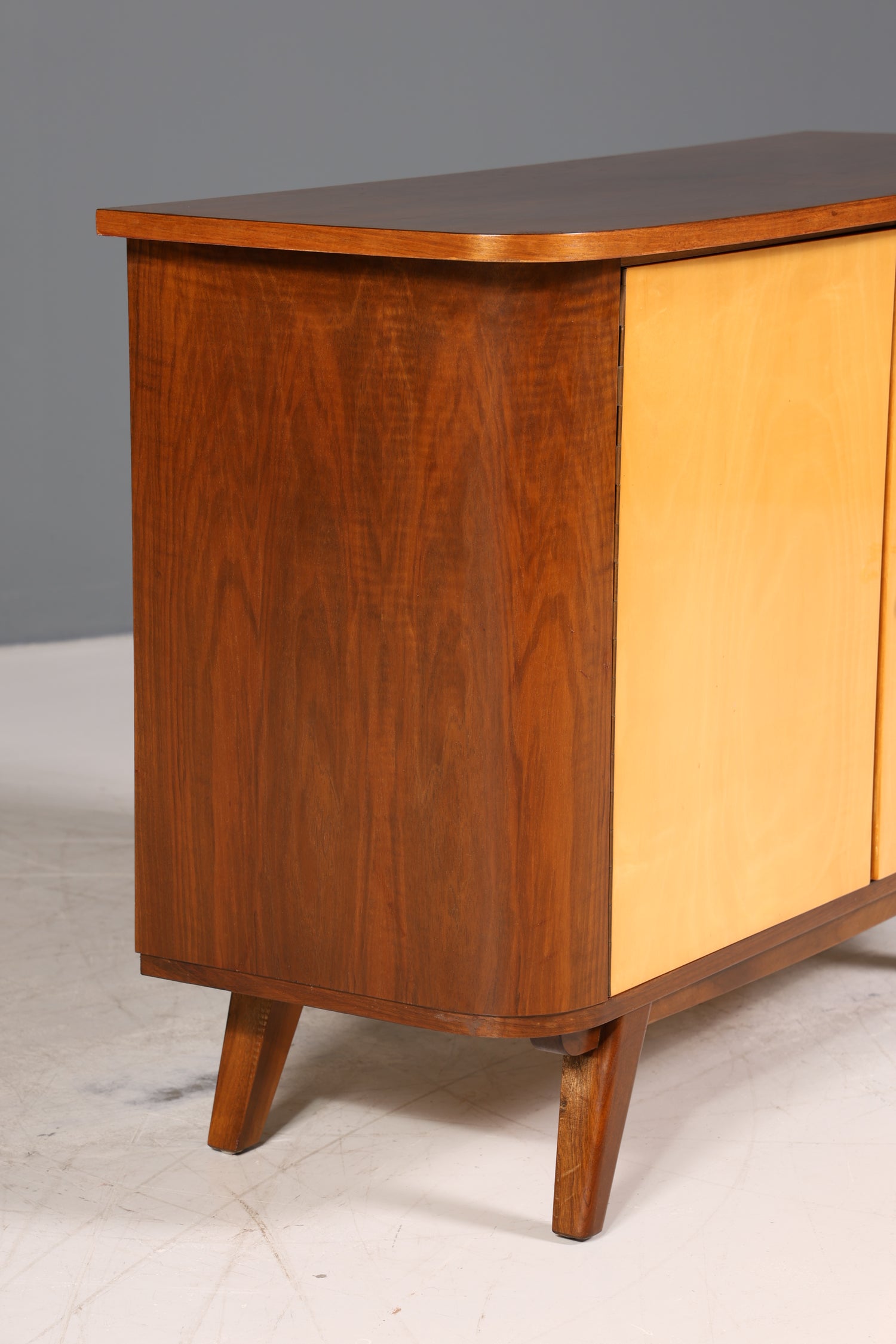 Wunderschöne Mid Century Kommode Vintage Schrank Retro Flur Kommode 60s Regal Sideboard