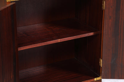 Wunderschöne Englische Vitrine Maritime Bibliothek Schrank echt Holz Geschirrschrank Regal 2 von 3