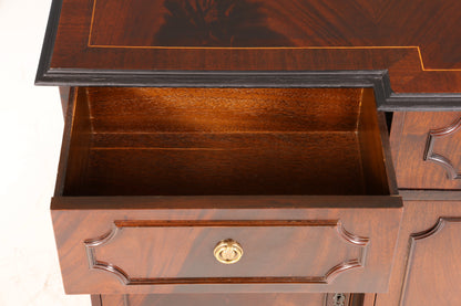Wunderschönes Englisches Sideboard Mahagoni Schrank Antik 60s Buffetschrank Kommode
