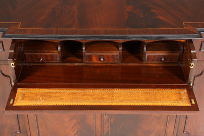Wunderschönes Englisches Sideboard Mahagoni Schrank Antik 60s Buffetschrank Kommode
