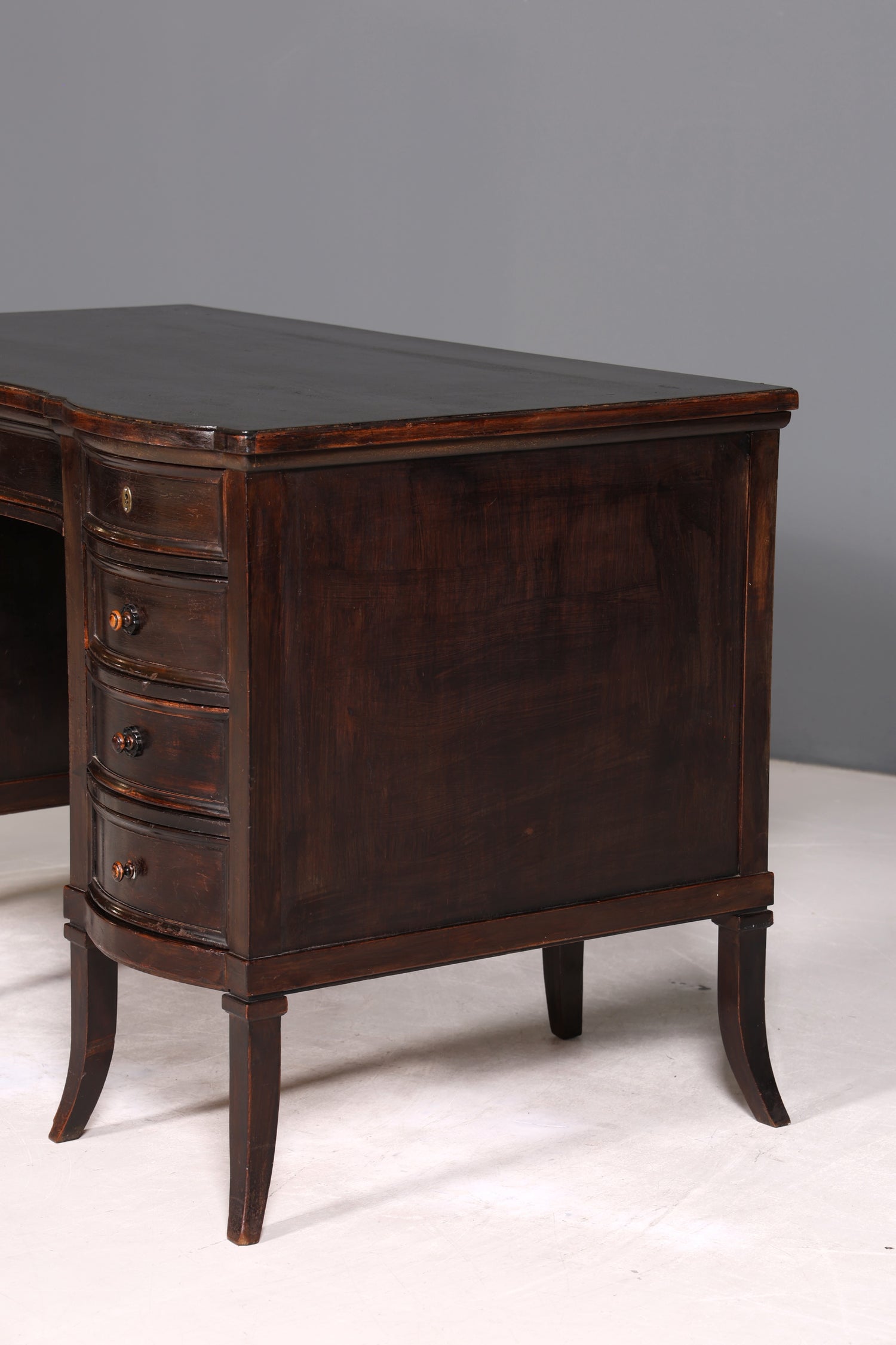 Wunderschöner Englischer Schreibtisch Antik Jugendstil Bürotisch Office Desk