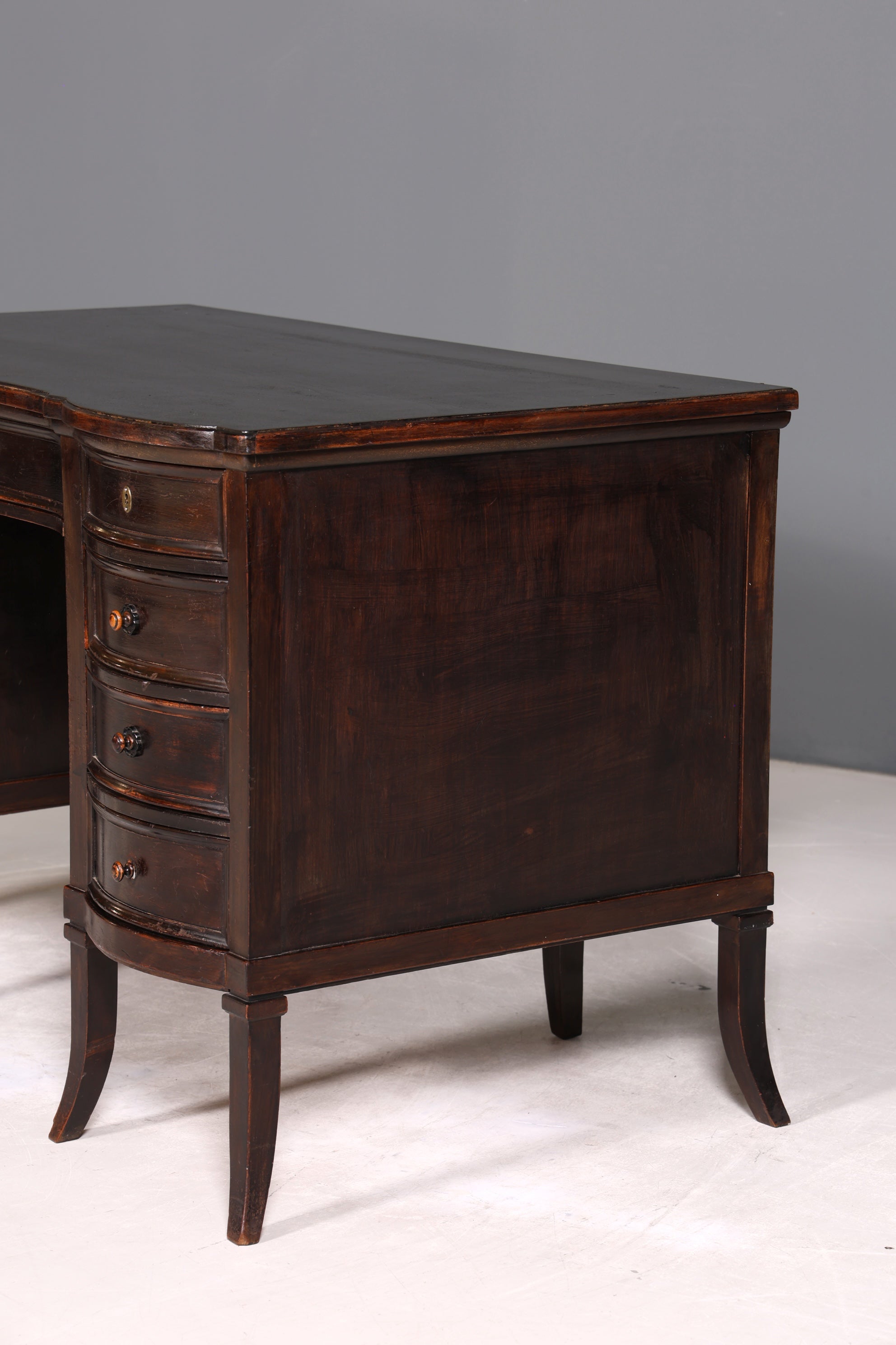 Wunderschöner Englischer Schreibtisch Antik Jugendstil Bürotisch Office Desk