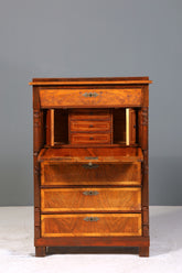 Edler Gründerzeit Sekretär Vertiko Highboard Jugendstil Kommode Schrank um 1880