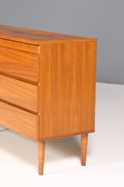 Schlichtes XXL Mid Century Sideboard Vintage TV Kommode 60s Schrank Retro Longboard