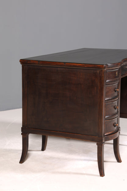 Wunderschöner Englischer Schreibtisch Antik Jugendstil Bürotisch Office Desk