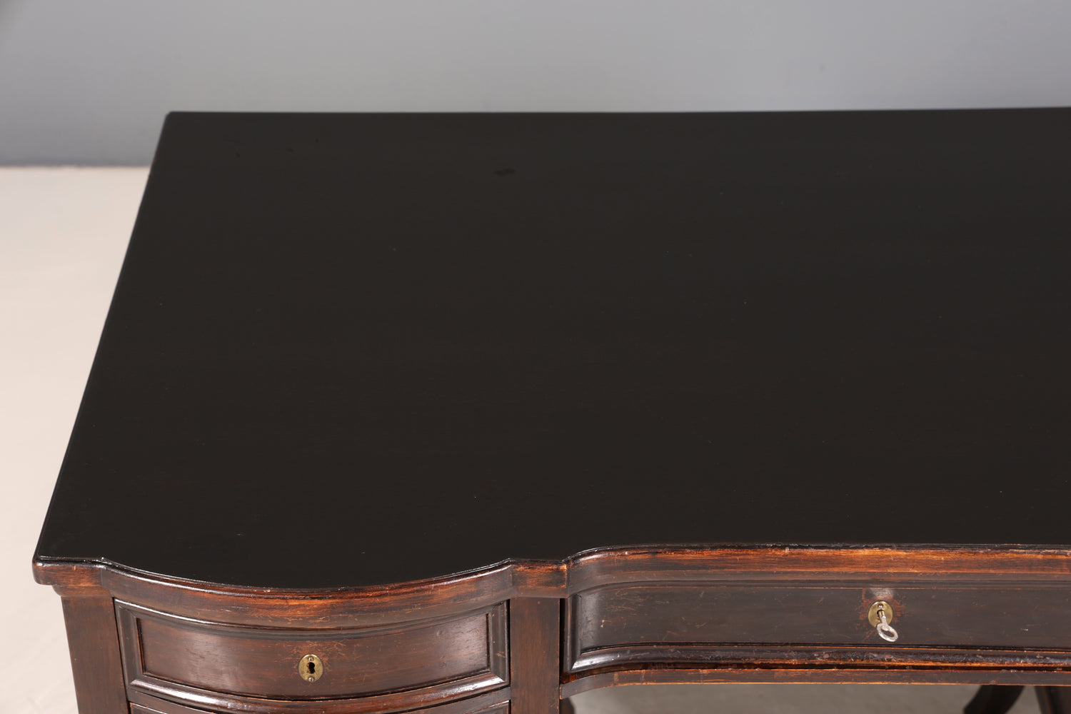 Wunderschöner Englischer Schreibtisch Antik Jugendstil Bürotisch Office Desk