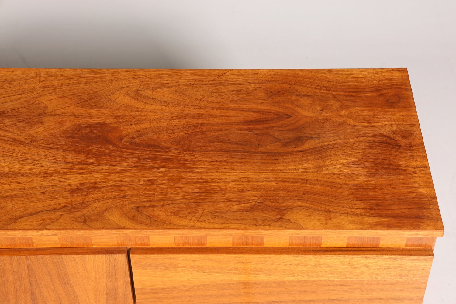 Schlichtes XXL Mid Century Sideboard Vintage TV Kommode 60s Schrank Retro Longboard