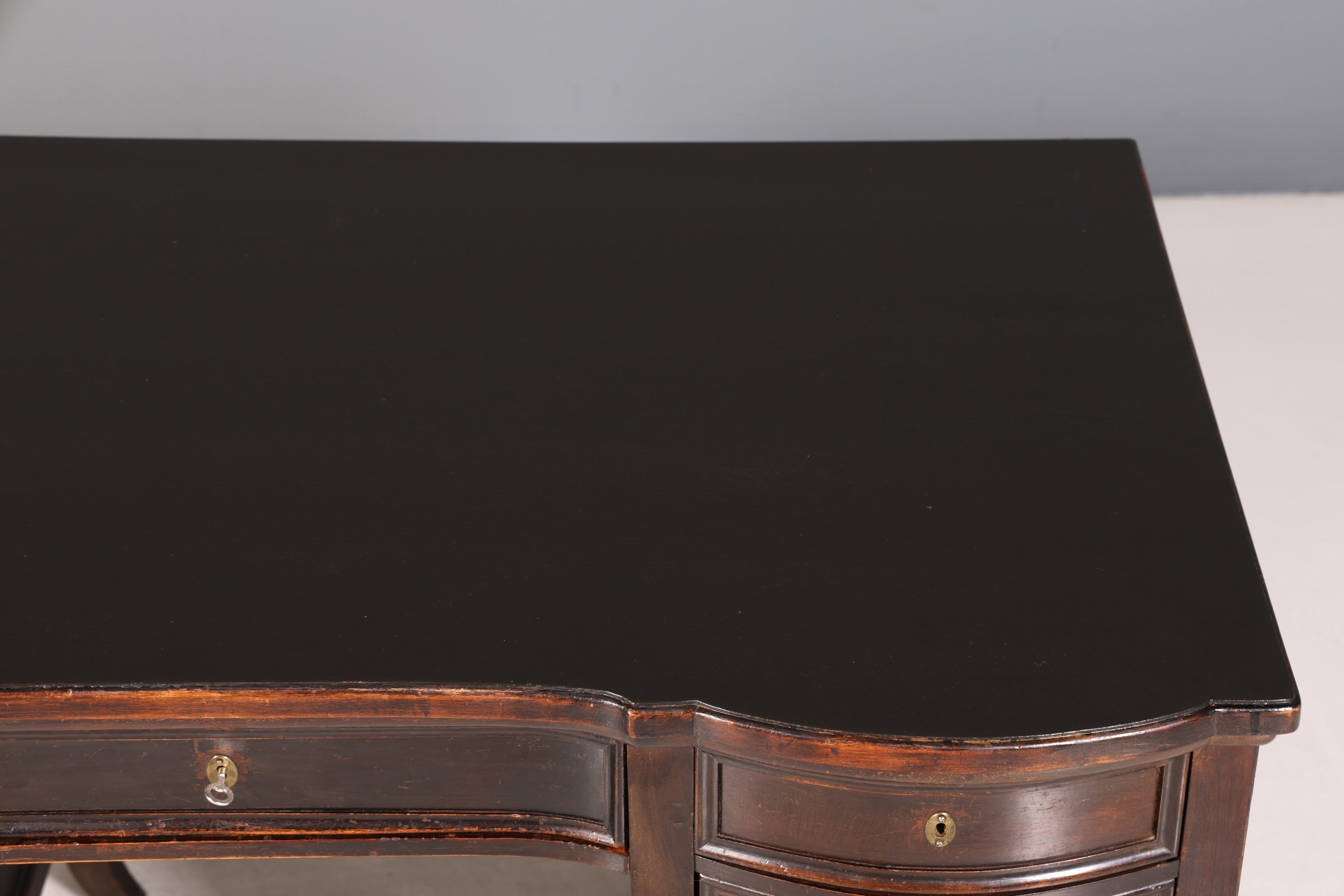 Wunderschöner Englischer Schreibtisch Antik Jugendstil Bürotisch Office Desk