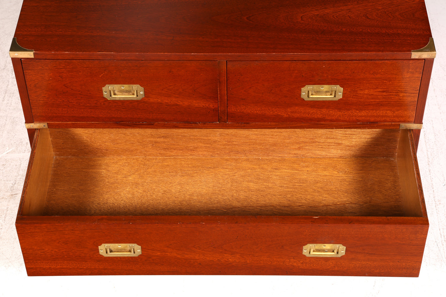Wunderschöne Maritime Kommode Kemble Englisch Military Chest Schubladenkommode Wäschekommode 2 von 2